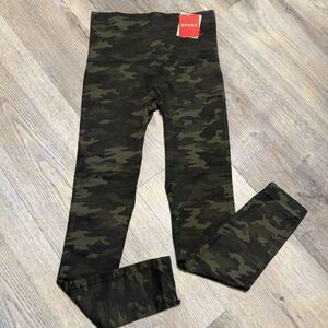 New Spanx Look At Me Now Leggings High Waisted S Camo Seamless NWT $68
